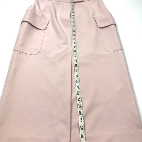 TOPSHOP Utility Midi Skirt with pockets & Sz 6 - Picture 9 of 9